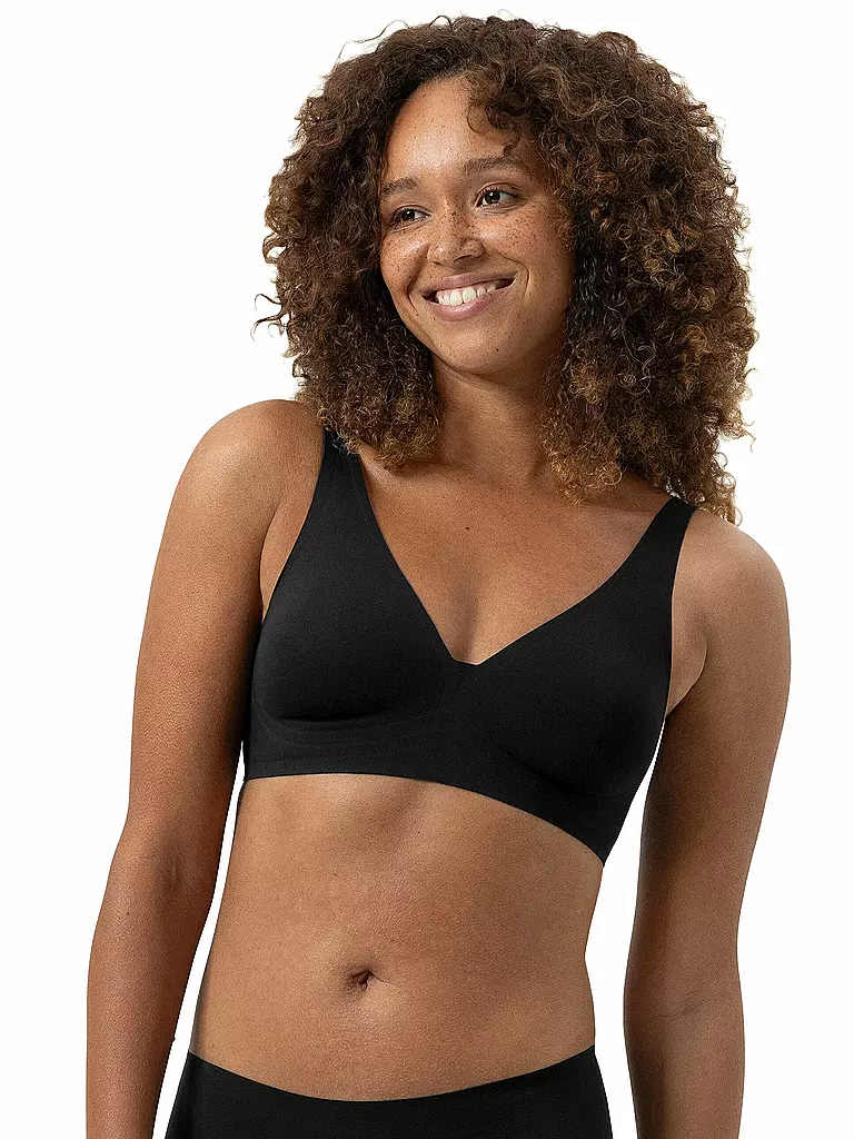 MEY | Soutien-gorge sans armatures SIMPLY BETTER INVISIVLE noir | schwarz