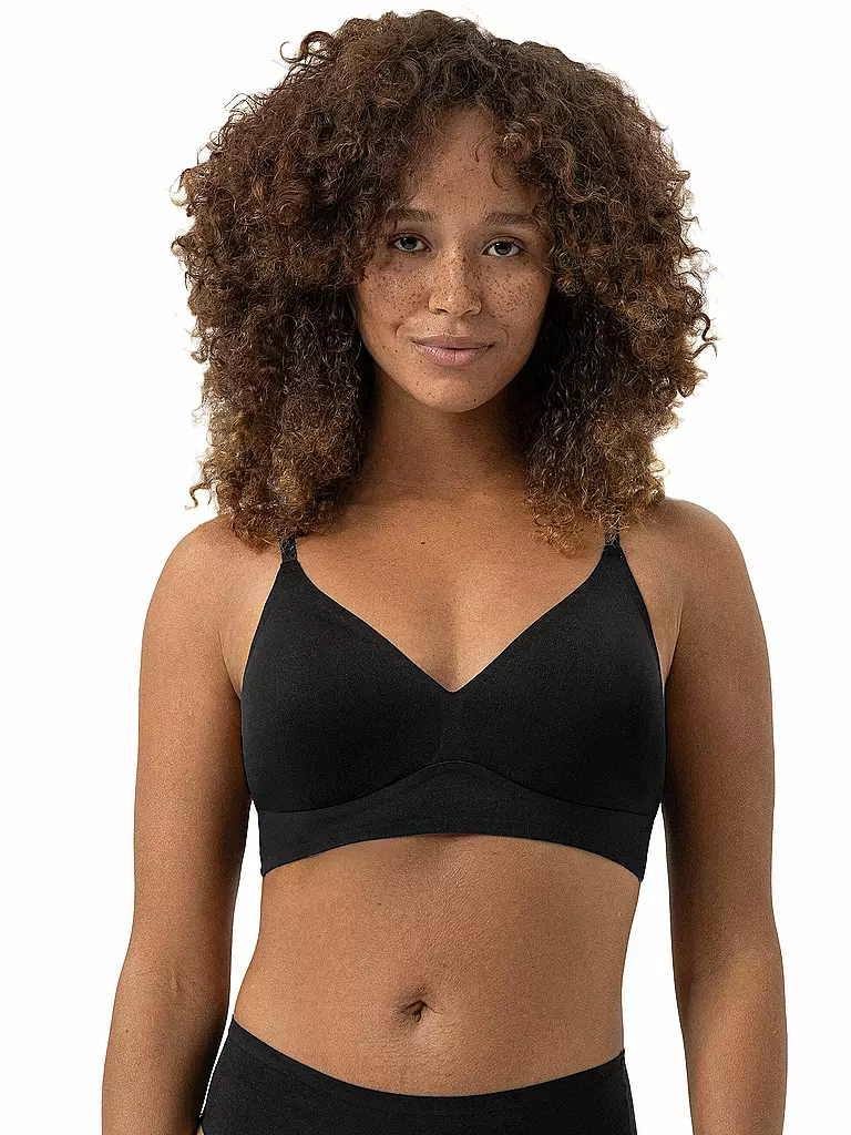MEY | Soutien-gorge sans armatures SIMPLY BETTER INVISIVLE noir | schwarz