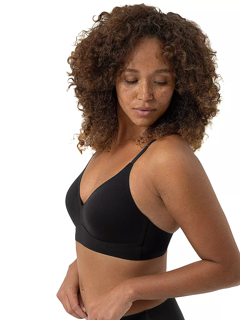 MEY | Soutien-gorge sans armatures SIMPLY BETTER INVISIVLE noir | schwarz