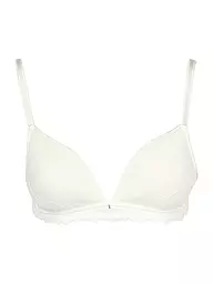 MEY | Soutien-gorge souple Spacer sans armatures LUXURIOUS bleu nuit | Crème