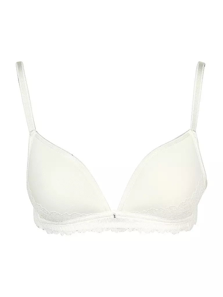 MEY | Soutien-gorge souple Spacer sans armatures LUXURIOUS Champagne | Crème