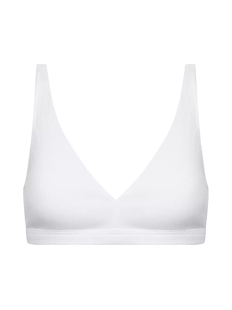 MEY | Soutien-gorge triangle COTON BIO blanc | Blanc