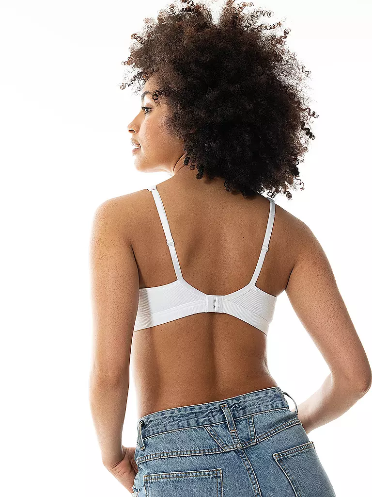 MEY | Soutien-gorge triangle COTON BIO blanc | 