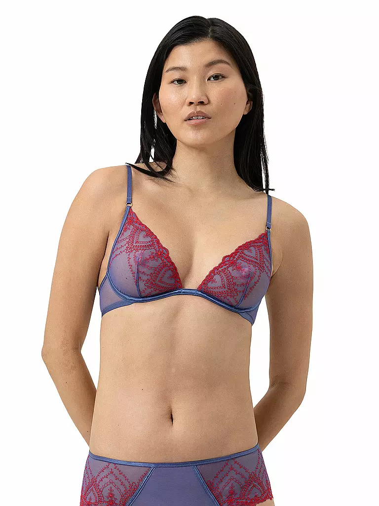 MEY | Soutien-gorge triangle MYSTERIOUS astral night | Bleu