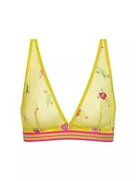 MEY | Soutien-gorge triangle POETRY FLASH tropical island | Jaune