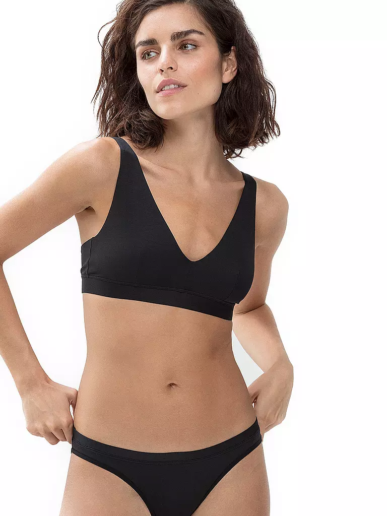 MEY | Soutien-gorge triangle sans armatures MOOD noir | schwarz