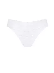 MEY | String SAVAGE LACE rose paradis | Blanc