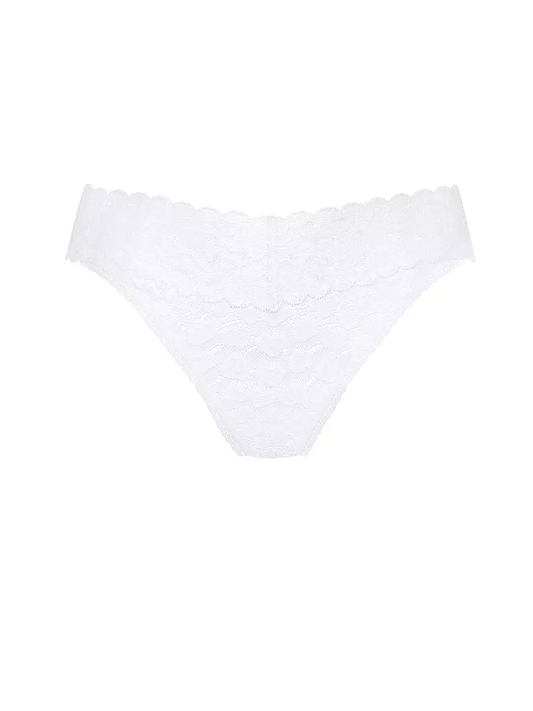 MEY | String SAVAGE LACE blanc | weiss