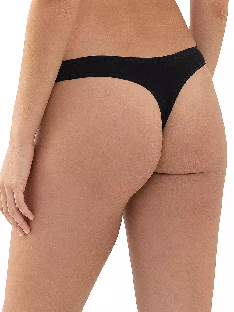 MEY | String SUPERFINE ORGANIC noir | 