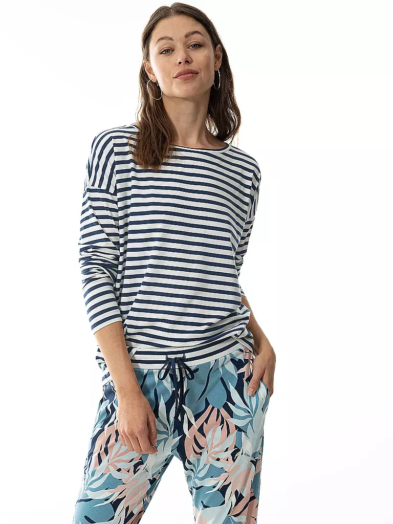 MEY | T-shirt à manches longues CYRA | blau