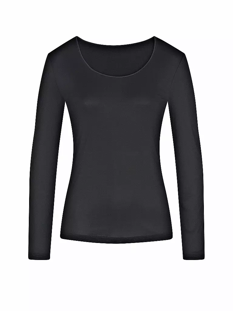 MEY | T-shirt à manches longues EMOTION noir | Noir
