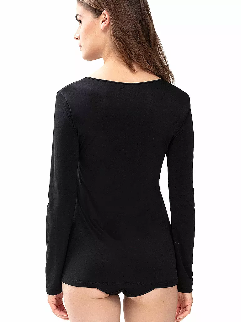 MEY | T-shirt à manches longues EMOTION noir |