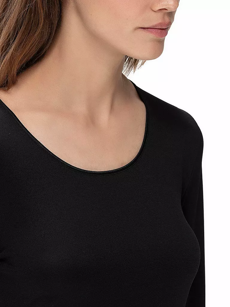 MEY | T-shirt à manches longues EMOTION noir |