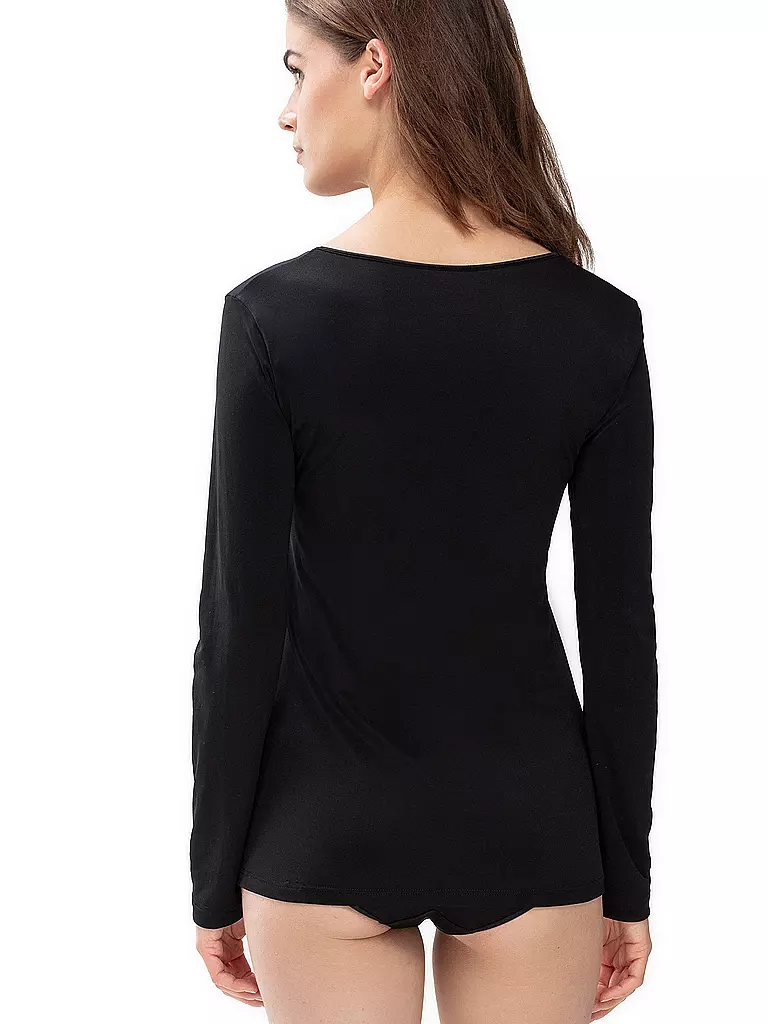 MEY | T-shirt à manches longues EMOTION noir |