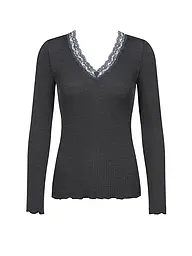 MEY | T-shirt à manches longues WOOL EXPRESSIVE | Gris
