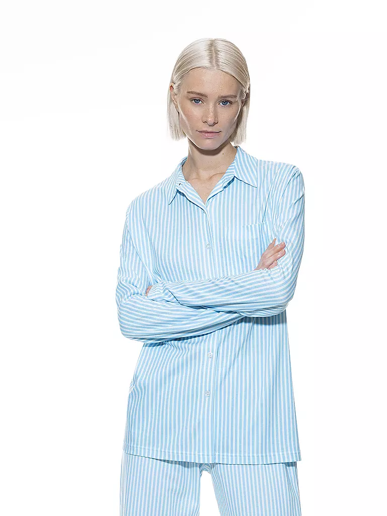 MEY | T-shirt à manches longues | hellblau