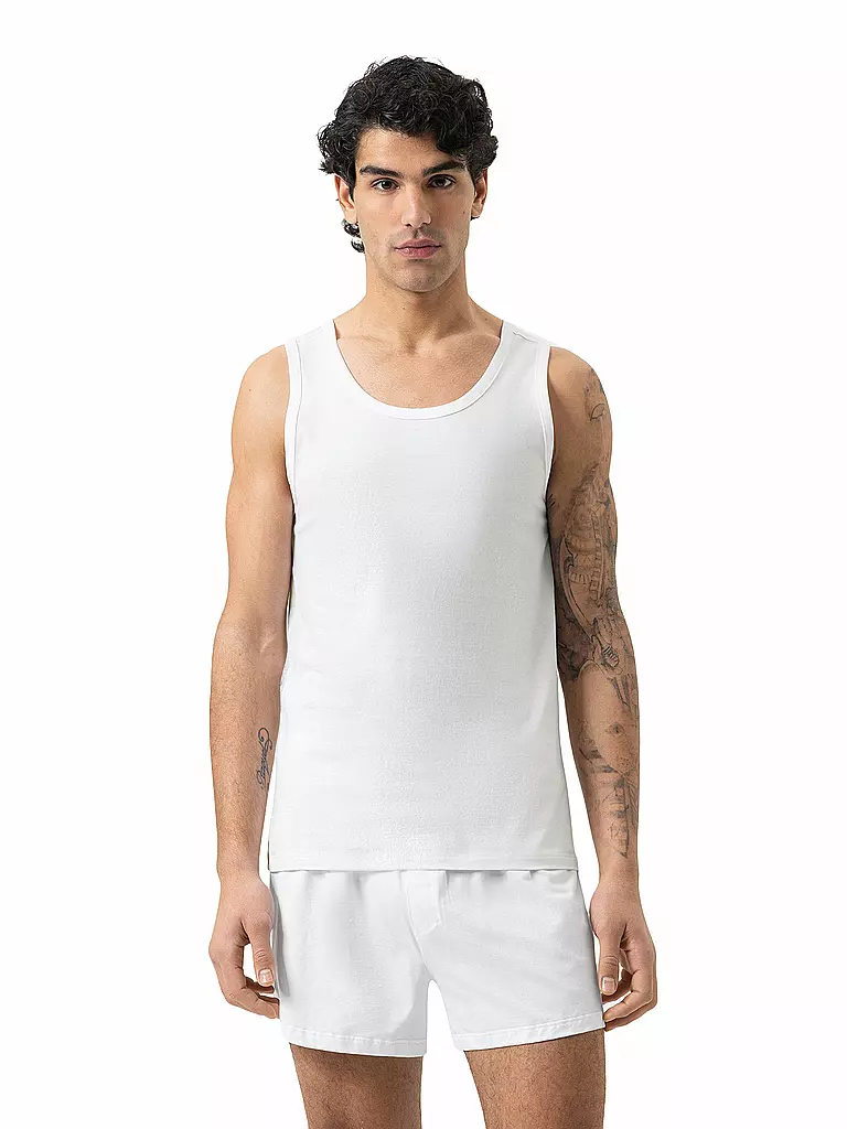 MEY | T-shirt de détente - Débardeur | weiss