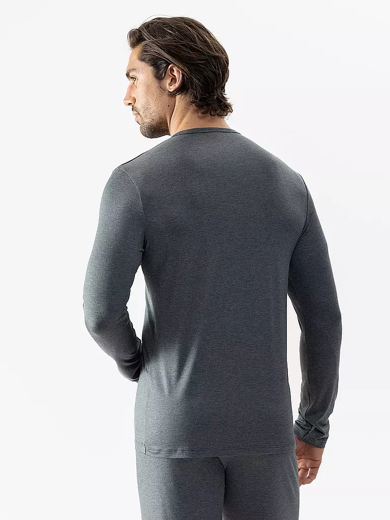 MEY | T-shirt de pyjama à manches longues JEFFERSON quartz chiné | 
