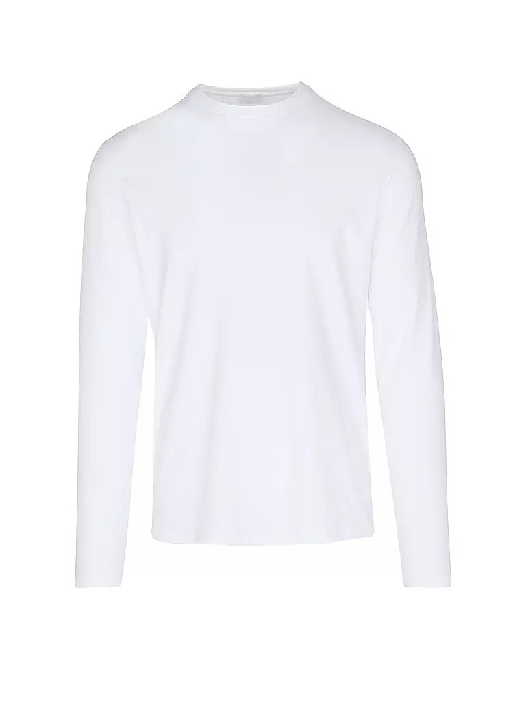 MEY | T-shirt de pyjama à manches longues RELAX blanc | weiss