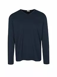 MEY | T-shirt de pyjama à manches longues | Bleu
