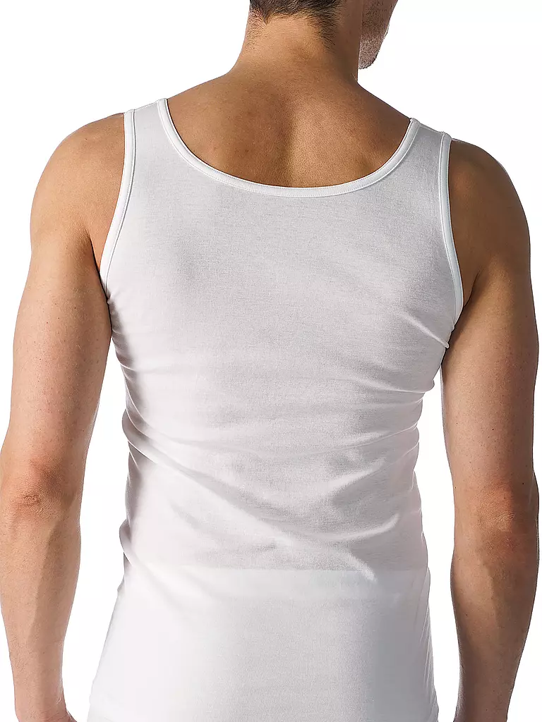 MEY | T-shirt de sport décontracté en coton blanc | 