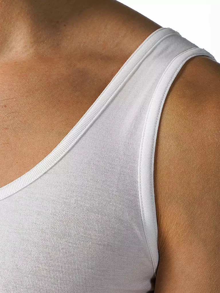 MEY | T-shirt de sport décontracté en coton blanc | 