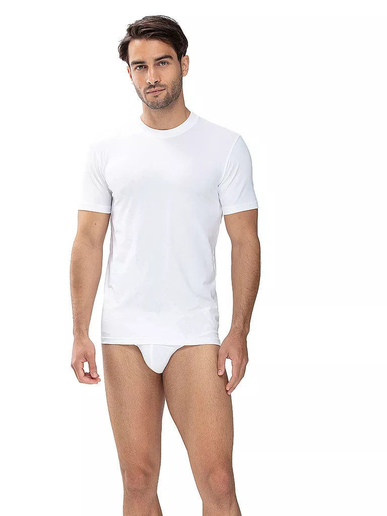 MEY | T-Shirt DRY COTTON blanc | weiss