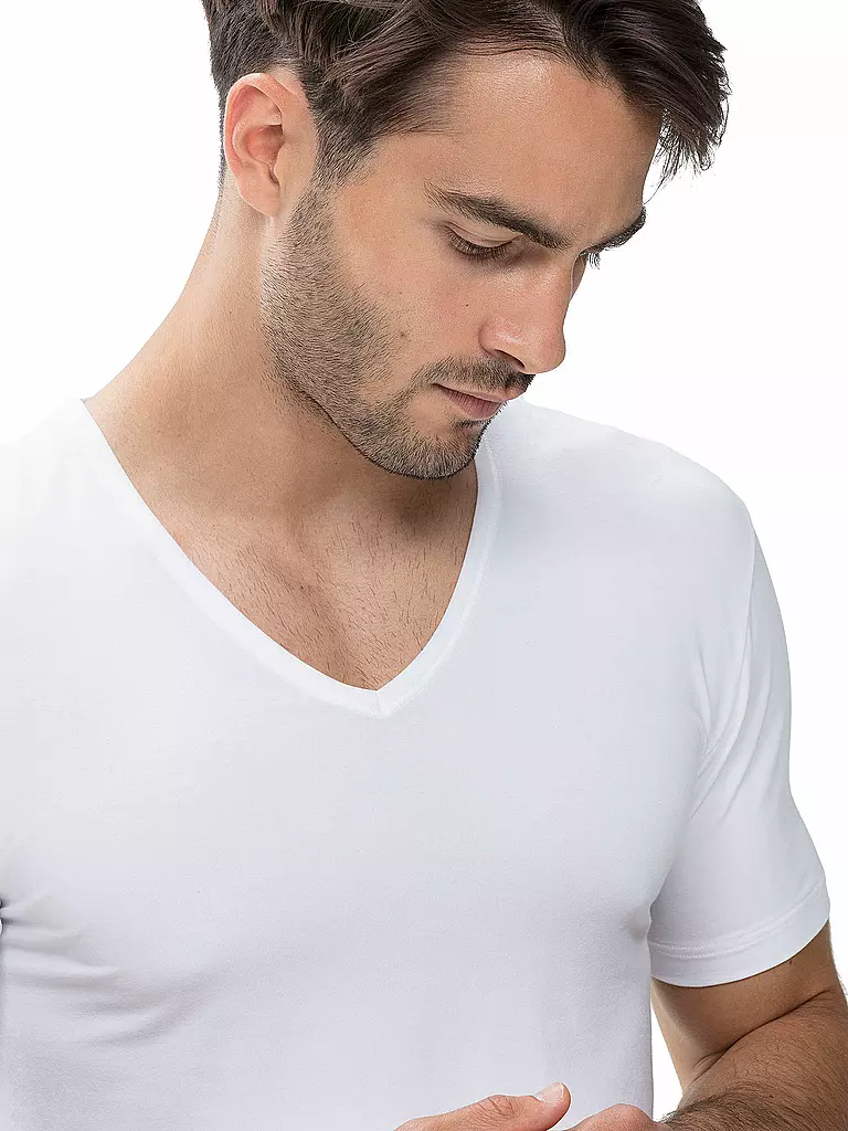 MEY | T-Shirt DRY COTTON blanc | 