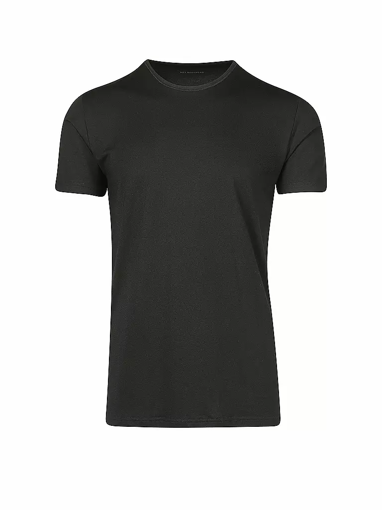 MEY | T-Shirt DRY COTTON noir | schwarz