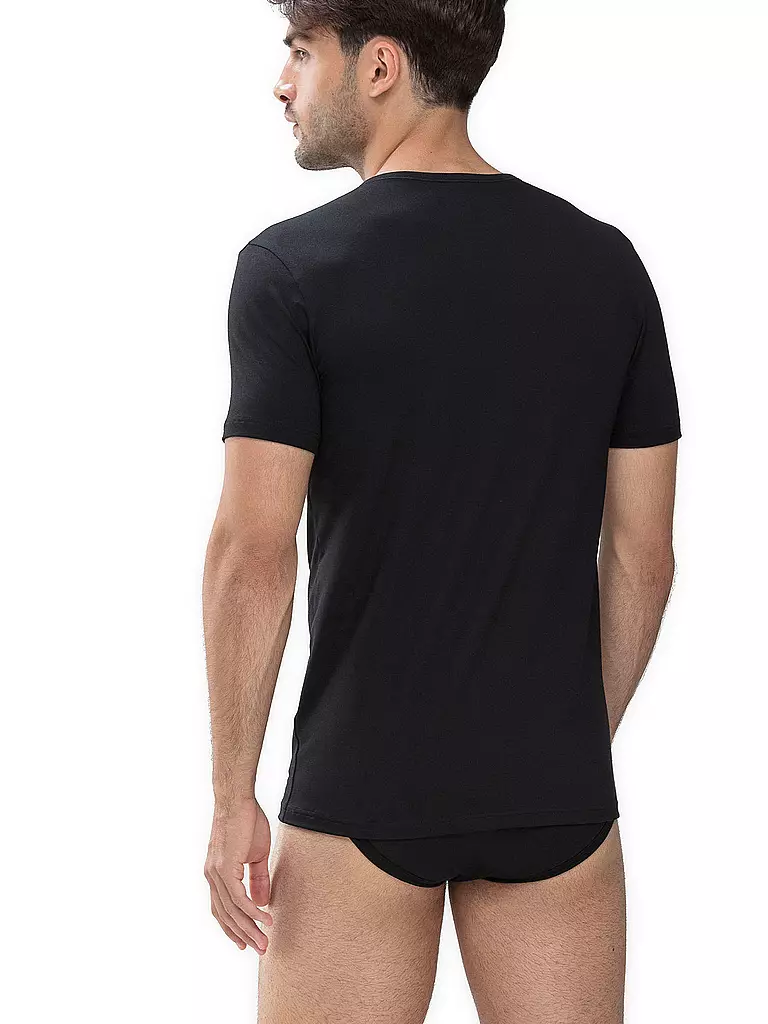 MEY | T-Shirt DRY COTTON noir | 