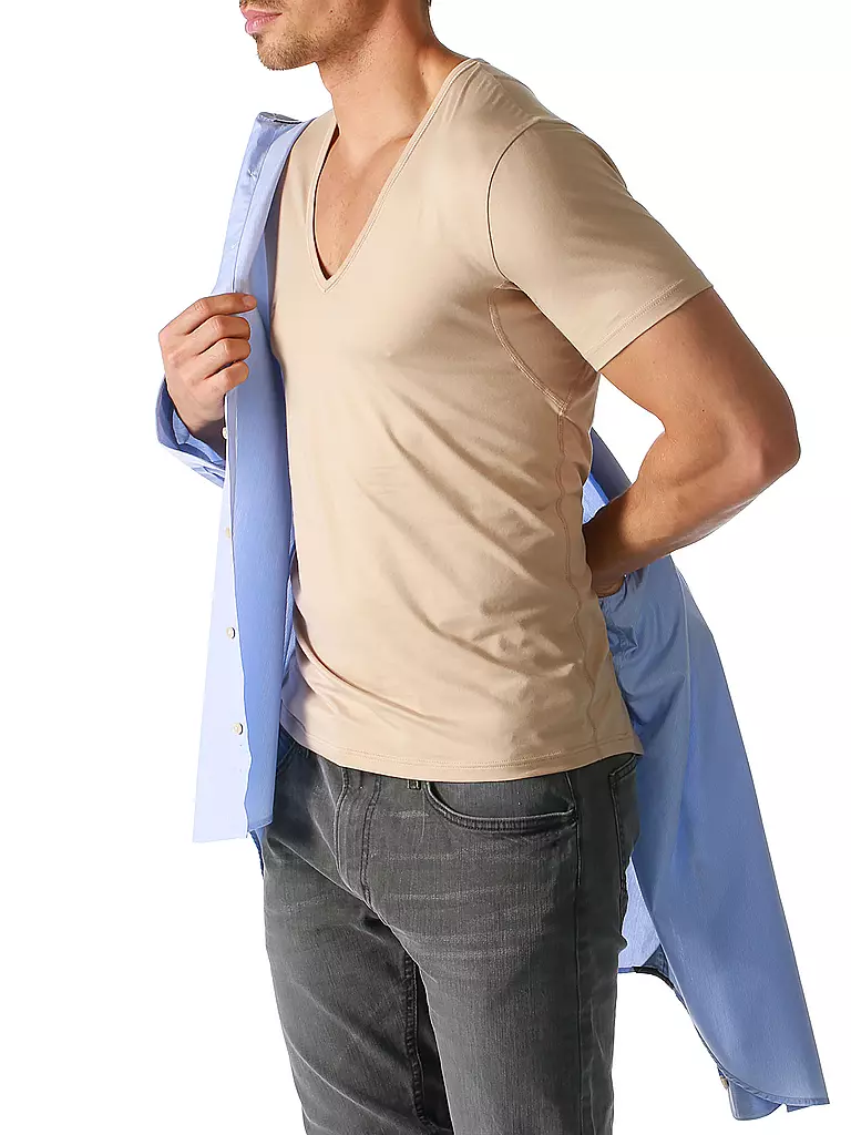 MEY | T-shirt DRY COTTON peau claire | 