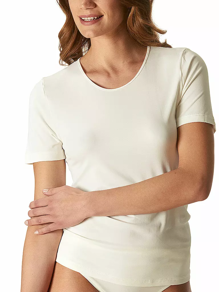 MEY | T-Shirt EMOTION champagner | Crème