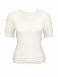 MEY | T-shirt EXQUISITE blanc | Crème