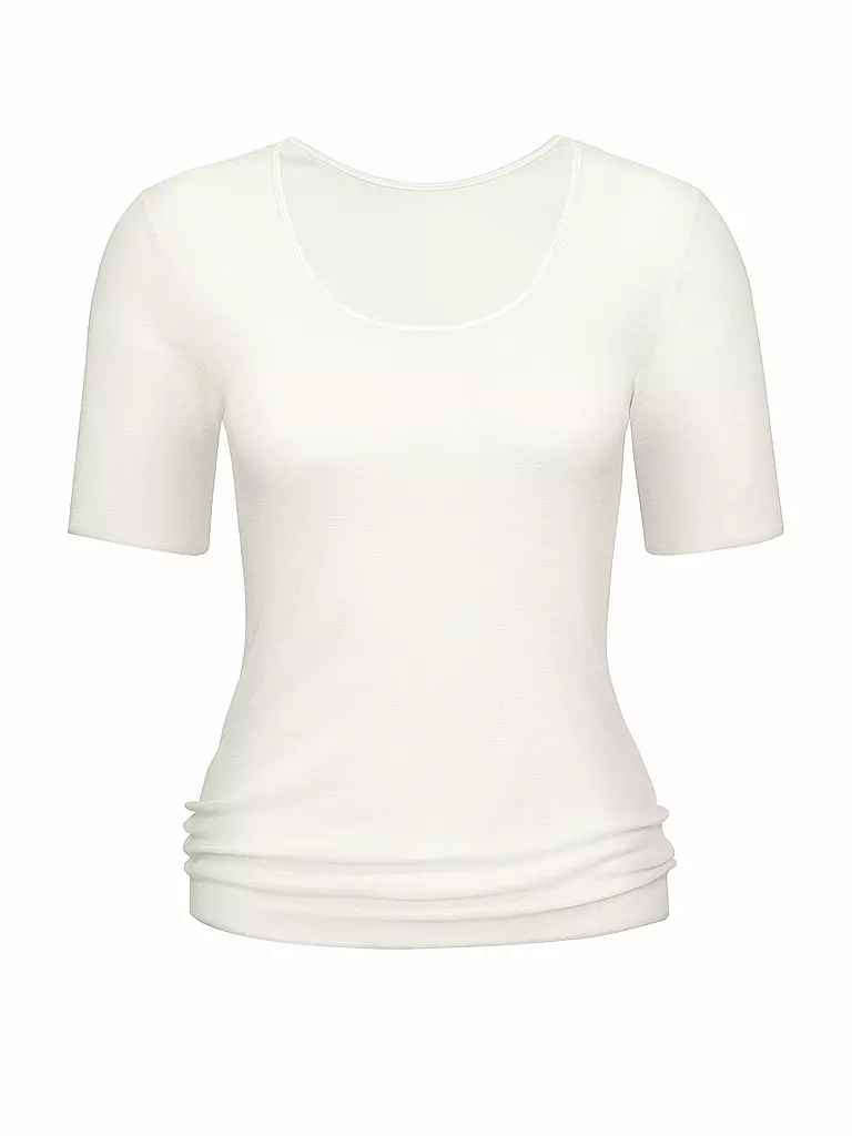 MEY | T-shirt EXQUISITE blanc | Crème