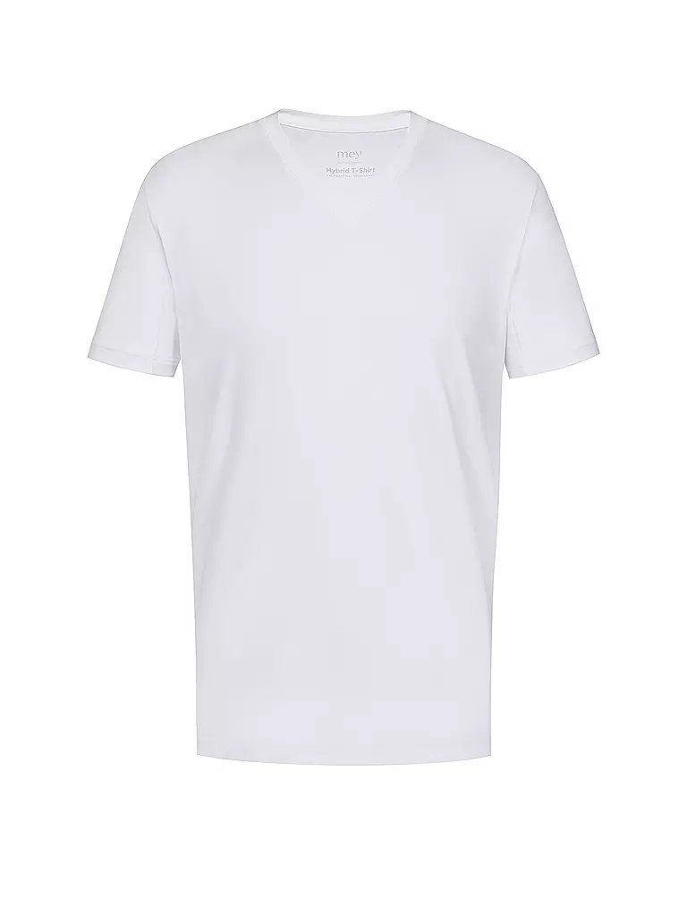 MEY | T-shirt hybride | weiss