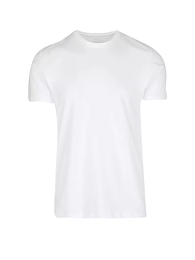 MEY | T-shirt hybride | weiss
