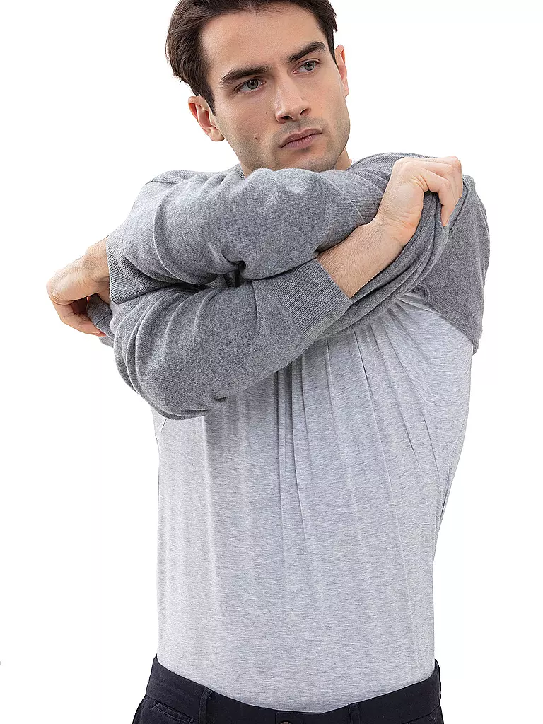 MEY | T-shirt hybride | grau