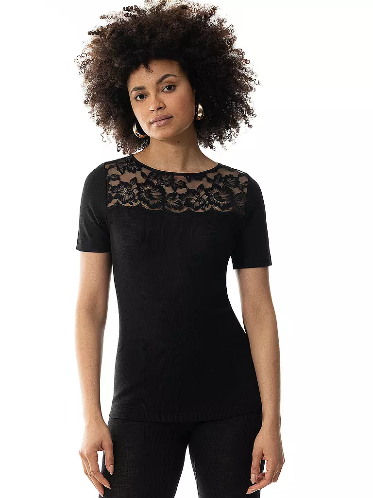 MEY | T-Shirt LOVE | Noir