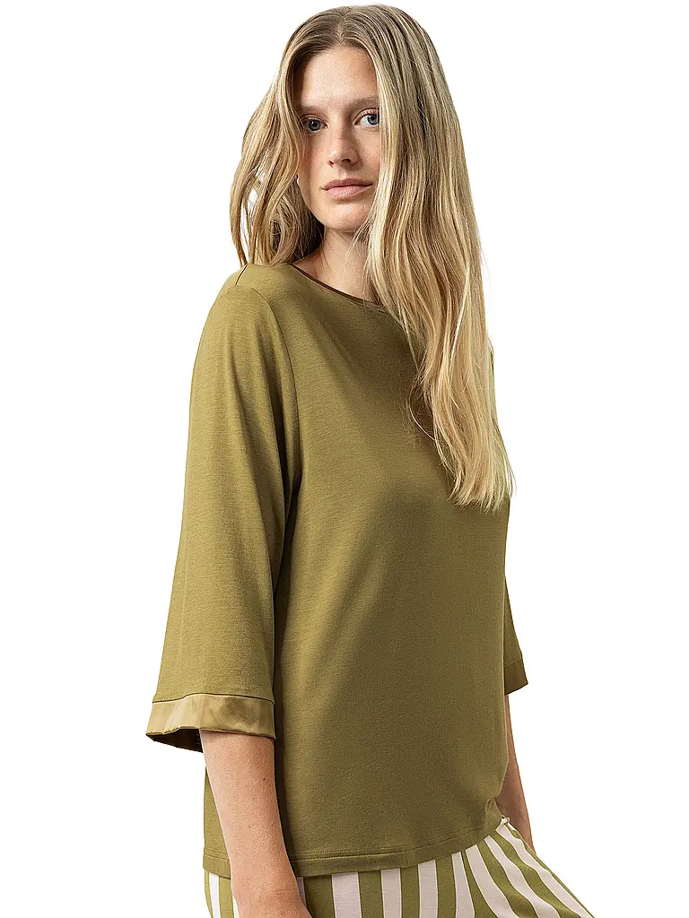 MEY | T-Shirt PURE CHIC golden fern | Olive