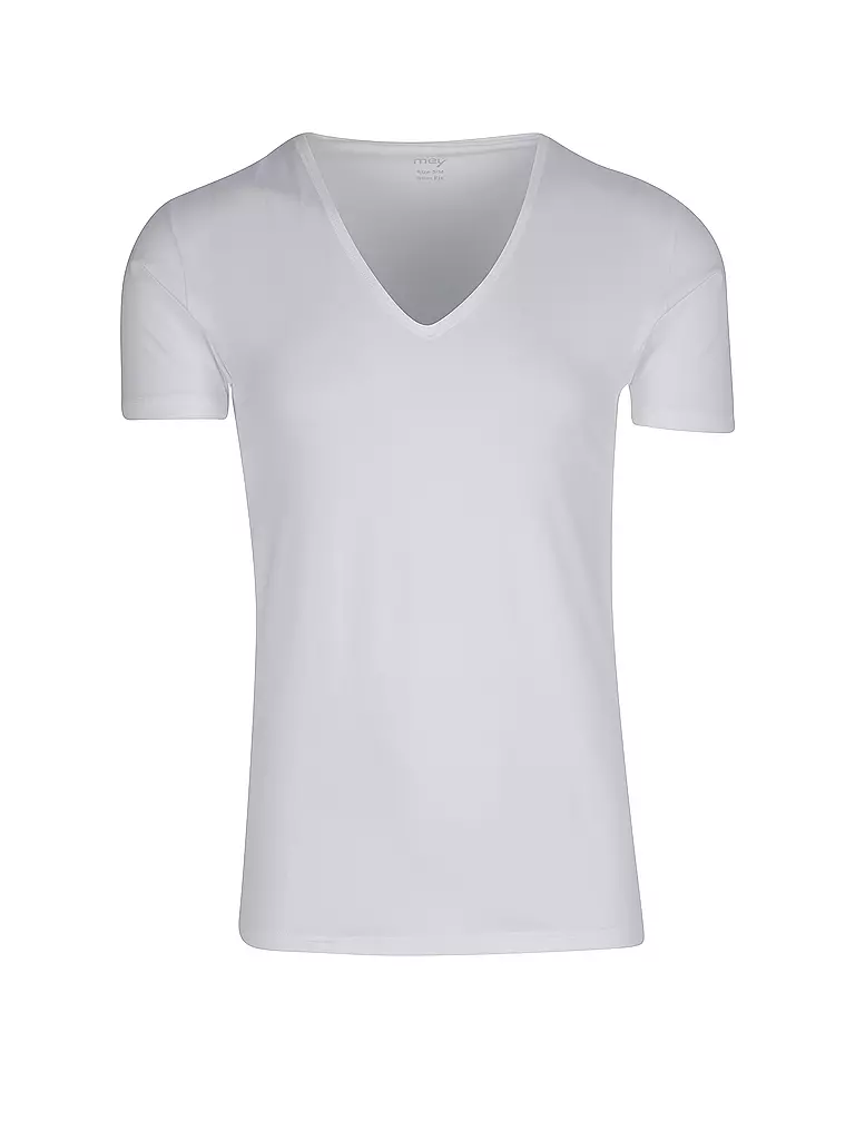 MEY | T-Shirt Slim Fit DRY COTTON blanc | weiss