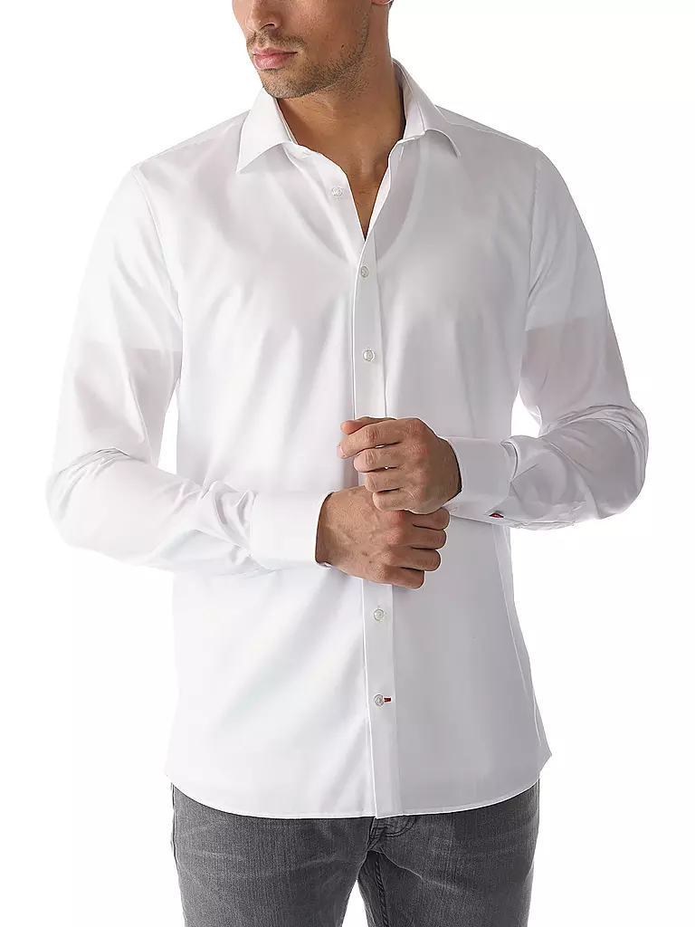 MEY | T-Shirt Slim Fit DRY COTTON blanc | 