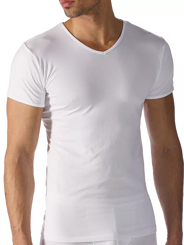 MEY | T-Shirt SOFTWARE blanc | weiss