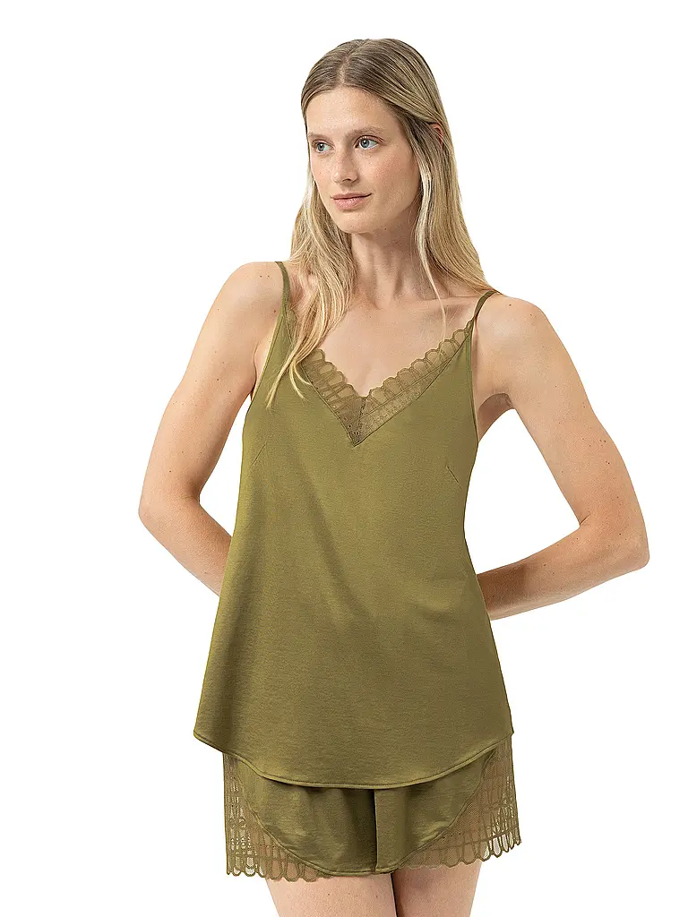 MEY | Top - Camisole TEMPTATION golden fern | Olive