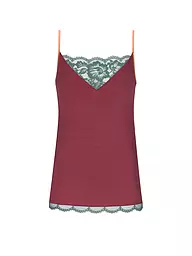 MEY | Top - Débardeur CAMISOLE POETRY VOGUE blossom | Rouge foncé