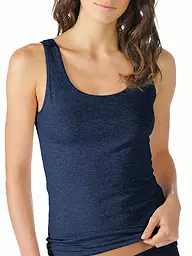 MEY | Top - Débardeur COTTON PURE blanc | Bleu