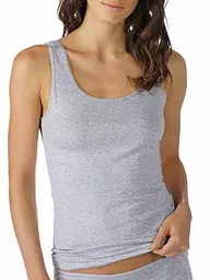 MEY | Top - Débardeur COTTON PURE blanc | Gris