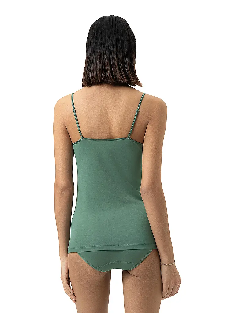 MEY | Top - Débardeur EMOTION peat moss | Vert