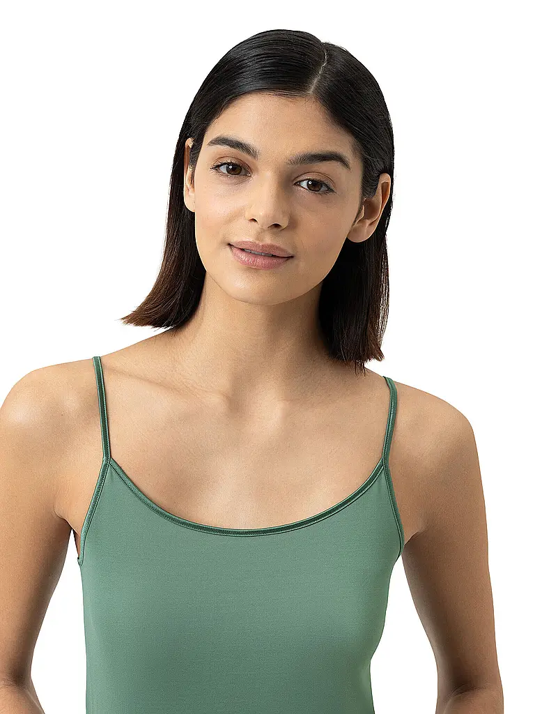 MEY | Top - Débardeur EMOTION peat moss | Vert