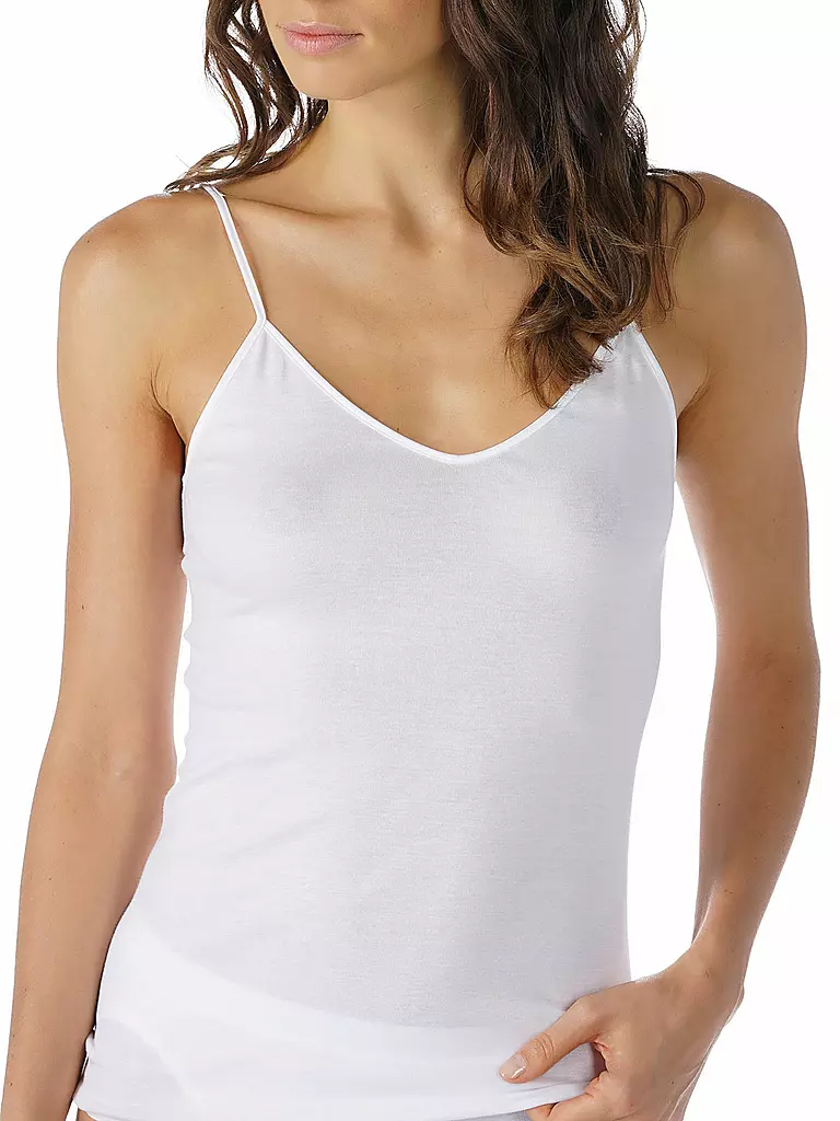 MEY | Top - Débardeur NOBLESSE blanc | weiss