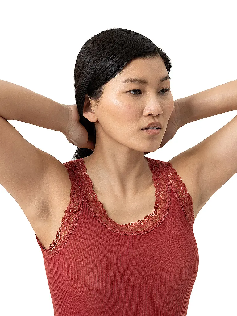 MEY | Top - Débardeur WOOL EXPRESSIVE | Rouge
